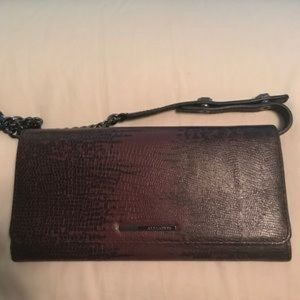 All Saints Leather Wallet On A Chain